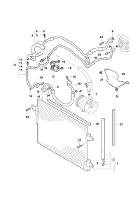 CONDENSER,A/C-VW(TIGUAN)