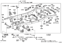 HOOK SUB-ASSY, TRANSPORT, REAR LH