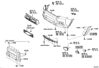 5211235150-EXTENSION, FRONT BUMPER, RH