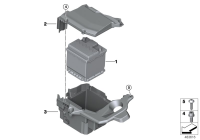 61216805461-BMW BATTERY70A/E81/E87/X5/MANY