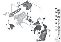 11627606647-TURBO GASKET BMW F20/F30
