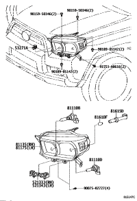 REINFORCEMENT, FRONT BUMPER BAR, RH