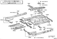 5740160903-MEMBER SUB-ASSY, FLOOR SIDE, INNER RH