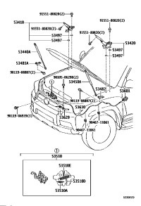 HINGE ASSY, HOOD, RH