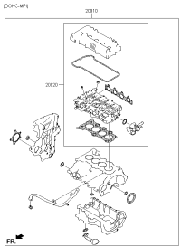 GASKET KIT-ENGINE OVERHAUL