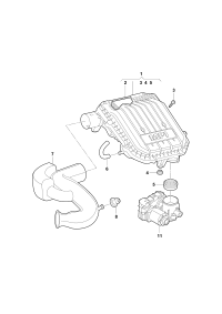 INTAKE MANF GASK VW/AUDI/SKODA