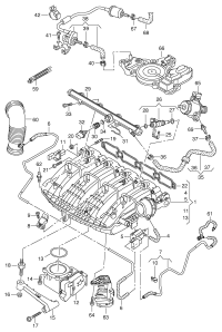 HOSE,AIR INTAKE-X4(F26)