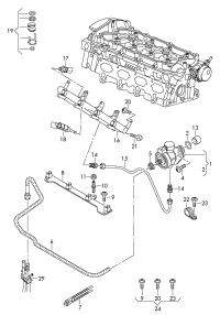 06H127025Q-Porsche cayenne fuel pump: