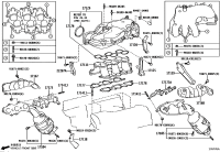 1714031590-MANIFOLD SUB-ASSY, EXHAUST, RH