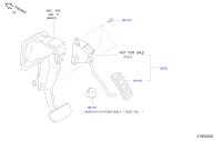 PEDAL ASSY - ACCELERATOR