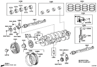 1101175020-WASHER SET, CRANKSHAFT THRUST