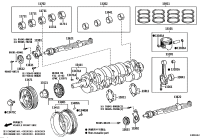1301175130-RING SET, PISTON