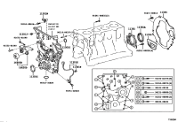 1138175010-RETAINER, ENGINE REAR OIL SEAL