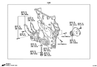 1131075070-COVER SUB-ASSY, TIMING CHAIN OR BELT