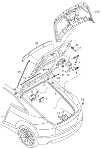 8J8827023A-Cover, rr. hatch