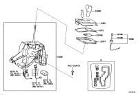 3350402310E0-KNOB SUB-ASSY, SHIFT LEVER