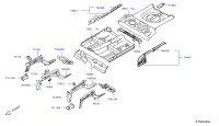 G55113DBMA-Member assy-rear lh