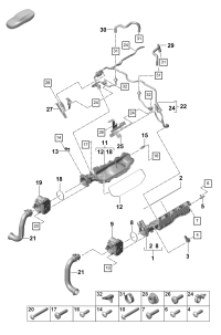 PAC133240C-Exhaust pipe