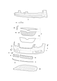 32D807221G-Plate, bumper: