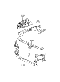 6410009000-PANEL COMPL-RADIATOR SUPT