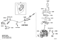 3350402560C0-KNOB SUB-ASSY, SHIFT LEVER