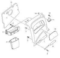 8J8867043-Garnish assy-side