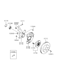 5175008100-HUB ASSY-FR WHEEL