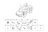 91550B3480-WIRING ASSY-FLOOR