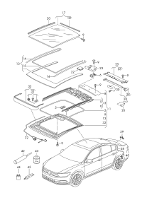 5GG898955-Plate, back pad