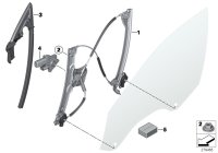 51337268797-WINDOW LIFTERW/OMOTOR FRTLH X5