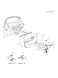 95917213-Deflector, side door