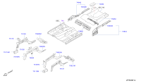 G51312GCMA-CLOSING PLATE-FRONT SIDE MEMBER,LH