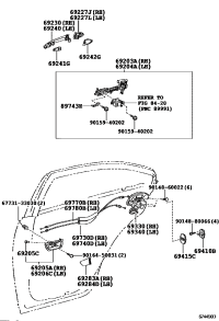 6920333040-FRAME SUB-ASSY, RR