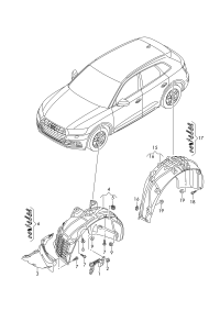 80A863187A-Plate, swing side cover