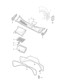 761819401A9B9-Gutter cover