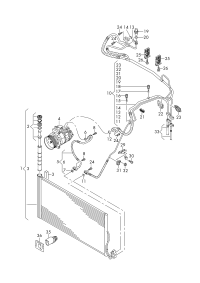 7P0820411B-CONDENSER / VW/PASSAT