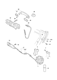 5ND839015E-AUDI TT MK2 WINDOW MECHANISM