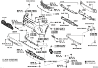 520390R010-BOLT - LWR ARM