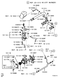 MD363884-GASKET,THERMOSTAT CASE
