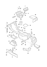 5TD863241A82V-Center console