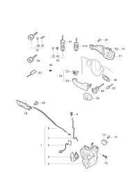 L18G837013B-AUDI TT MK2 WINDOW MECHANISM