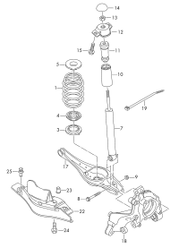 3Q0511115AK-SPRING-COIL
