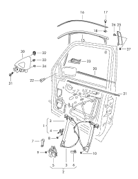 L18G837401C-Window regulator
