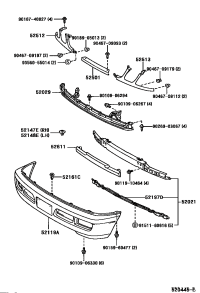 5251160900J0-FILLER SUB-ASSY, FRONT BUMPER
