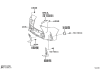 521195A975-COVER, FRONT BUMPER