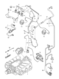 06E133773BE-Hose, vacuum with attachment