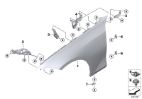 41008082032-BRACKET PD WING RIGHT METAL
