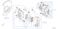 D10603WU0A-PAD KIT-DISC BRAKE,FRONT