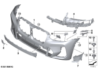 51115A40FA8-Primed Performance aerodynamic kit f
