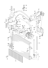 L1KD820411C-CONDENSER / VW/PASSAT
